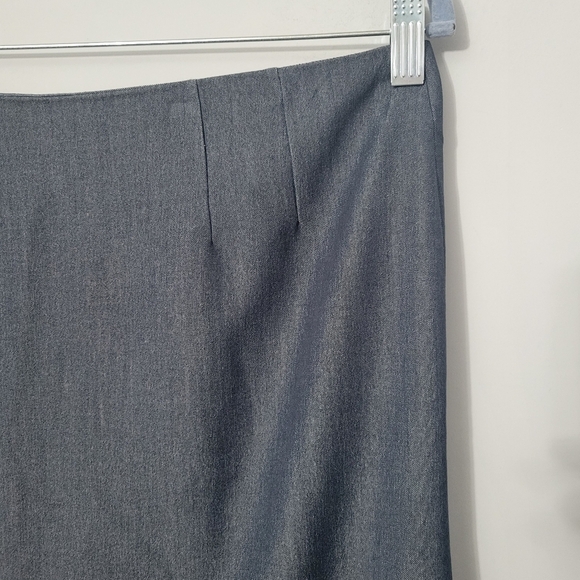 Signature by Larry Levine Lightweight Denim Midi Skirt - Picture 3 of 7